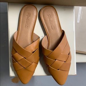 Madewell Woven Flat Mules